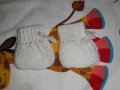 Плетени терлички за бебе, снимка 1 - Детски пантофи - 36840297