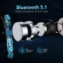 Нови Безжични слушалки Bluetooth HD HiFi стерео звук Микрофон iPhone Android iOS, снимка 2