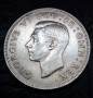 2 шилинга 1944 година Англия сребро, снимка 4