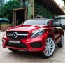 Акумулаторен джип Mercedes GLA45 12V батерия,MP3, с меки гуми с Кожена седалка, снимка 10