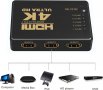 GANA 4K, 3D HDMI сплитер, 5 в 1 с IR дистанционно, снимка 3