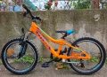 Като нов Алуминиев Детски велосипед 20цола 6 скорости Cross, снимка 2