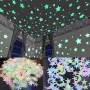 Фосфорисцентни светещи звездички за таван и стени – 100 броя 3031, снимка 12