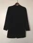 Дамско черно сако удължено на цип XS-S размер, снимка 2