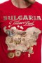 Нова мъжка червена тениска с трансферен печат България - Treasure Land (Земя на съкровищата), снимка 2