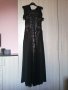 DOLCE DOMENICA уникална дълга рокля #пайети #мрежа #размер М, снимка 7