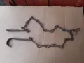 Стара верига за огнище от ковано желязо , здрава, снимка 1