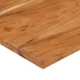 vidaXL Плот за бюро, 140x50x2,5 см, правоъгълен, масивно дърво акация, снимка 8