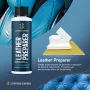 	Комплект за възстановяване на Бежов кожен волан Leather Expert Steering Wheel Restoration Kit – 4х5, снимка 4