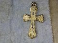 ПОСРЕБРЕН АЖУРЕН КРЪСТ от БЛАГОРОДНА СТОМАНА в СТАРИНЕН СТИЛ 40316, снимка 5