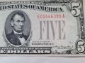 RARE. USA 🇺🇸 $ 5 DOLLARS 1928-B UNC, снимка 5
