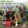 Преносимо аварийно радио, 8000mAh, соларен панел, AM/FM/SW, SOS аларма и фенерче, снимка 6