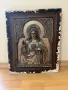 Метална картина на Богородица, снимка 1
