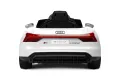Луксозна детска акумулаторна кола  AUDI RS ETRON GT – Бяла, с дистанционно и LED светлини, снимка 7