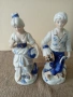 комлект от две ръчно рисувани керамични фигури, снимка 4