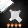 JAAM Многофункционална USB флаш памет за iPhone, iPad, iPod, съвместима с iOS, Android, тип C, Windo, снимка 2