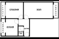 Продавам двустаен панелен апартамент първа линия в к-с Изгрев с морска панорама, гр. Бургас!, снимка 5
