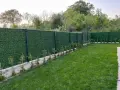 Мрежа с декорация. Метални оградни пана и колове. Ограда., снимка 1