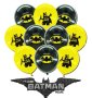 Батман Batman обикновен латекс балони балон парти рожден ден, снимка 1