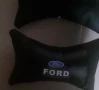 ТОП Цена за 2бр-18лв Черни кожени възглавнички с лого на Форд FORD, снимка 2