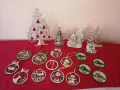 дървени коледни фигурки -елен,пингвин,елхи,3д топки, снимка 11