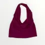 cowl-neck halter crop top Zara , снимка 1
