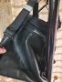  черна раница+ чанта ЕСТЕСТВЕНА кожа , снимка 2