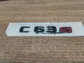 Надпис Mercedes Benz C63S черно с червено, снимка 1