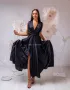 Черна дълга дамска луксозна рокля , снимка 7