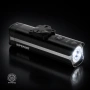 Предна SMART LED фар светлина за велосипед IGPSPORT VS1200 + Стойка M80, 1200 lm, Bluetooth, USB-C, снимка 1