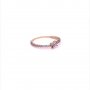 Златен дамски пръстен 0,97гр. размер:56 14кр. проба:585 модел:9922-5, снимка 3