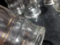 Ретро стъклени чаши чаши, снимка 8