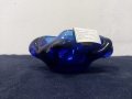 Нов пепелник - синьо стъкло, снимка 2