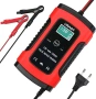 Автоматично интелигентно зарядно устройство за акумулатори за автомобил, мотоциклет, ATV, RV, лодка, снимка 2