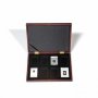  луксозна дървена кутия VOLTERRA за кюлчета в блистери, снимка 1 - Нумизматика и бонистика - 32014100