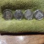 Сребърни възпоменателни монети 4 броя