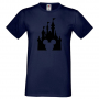 Мъжка тениска Mickey Head Disney Castle Подарък,Изненада,Рожден ден, снимка 6