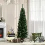 Изкуствена коледна елха HOMCOM, тънка шишарка, снимка 2