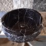 Луксозна мивка черен мрамор