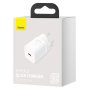 Зарядно за телефон, таблет и др. USB Type C изход 25W Baseus Super Si Quick Без кабел, снимка 3