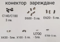 Конектор зареждане за SonyEricsson W880,K530,K550,T610,K500,K750,T28,T100,Z600,T230,K700,T10,688,V3, снимка 5