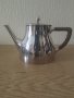 посребрен метален чайник, снимка 1