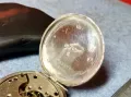 Стар ШВЕЙЦАРСКИ СРЕБЪРЕН ДЖОБЕН ЧАСОВНИК СРЕБРО 925 с КРАСИВО РЪЧНО ОРНАМЕНТИРАН КОРПУС иКАПАК 48389, снимка 10