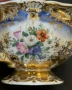 Антикварна порцеланова чаша с чинийка — ръчна живопис — KPM Berlin — около 1840 г., снимка 2