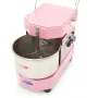 Тестобъркачка 8 литра – спирален миксер, розов – до 4,5 кг тесто, снимка 4
