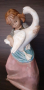Порцеланова фигурка LLARDO,статуетка ,  момиче с гъска , снимка 3