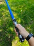 Светлинен меч на Obi Wan Kenobi Lightsaber StarWars Cosplay Comic Con, снимка 12
