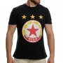 Нова мъжка тениска с дигитален печат на футболния отбор ЦСКА (CSKA), снимка 1