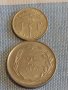 Две монети 1 франк 1922г. Белгия / 2 1/2 лира 1967г. Турция за КОЛЕКЦИЯ ДЕКОРАЦИЯ 30334