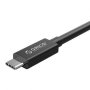 Кабел USB Type C Мъжко - Мъжко Thunderbolt 3 0.50m 5A Orico TBL05 Cable USB Type C M/M, снимка 2